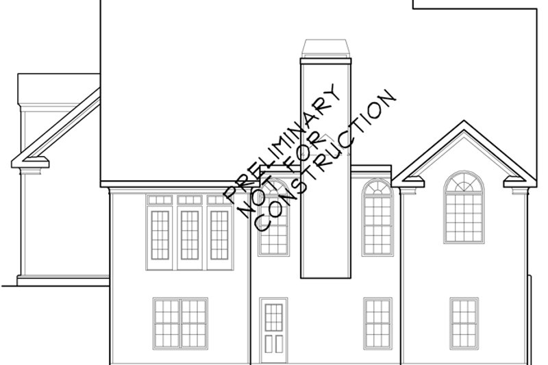 Dream House Plan - Exterior - Rear Elevation for Country House Plan #927-626 - 3 bed, 2.5 bath