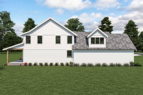 Exterior - Other Elevation 1 for Farmhouse House Plan #1070-119 - 4 bed, 2.5 bath