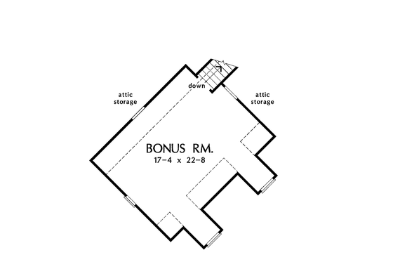 Floor Plan - Other Floor for Craftsman House Plan #929-889 - 4 bed, 3 bath