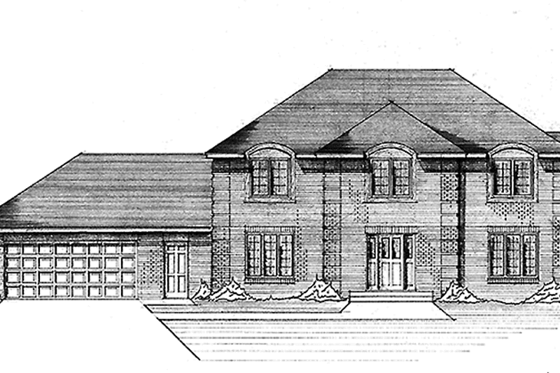 House Plan Design - European Exterior - Front Elevation Plan #51-877