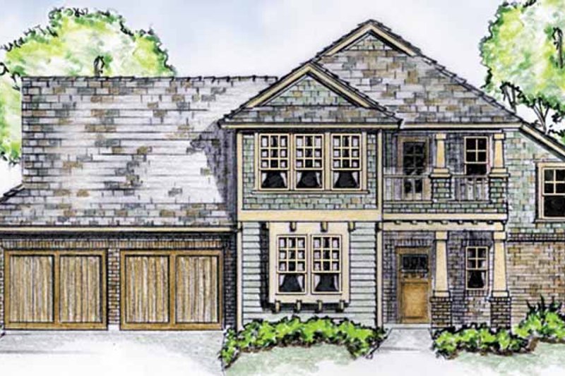 House Plan Design - Country Exterior - Front Elevation Plan #410-3565