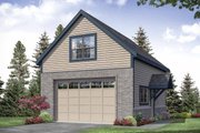 Traditional Style House Plan - 0 Beds 1 Baths 414 Sq/Ft Plan #124-1155 