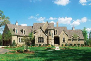 Dream House Plan - Exterior - Front Elevation for Cottage House Plan #453-228 - 3 bed, 2.5 bath