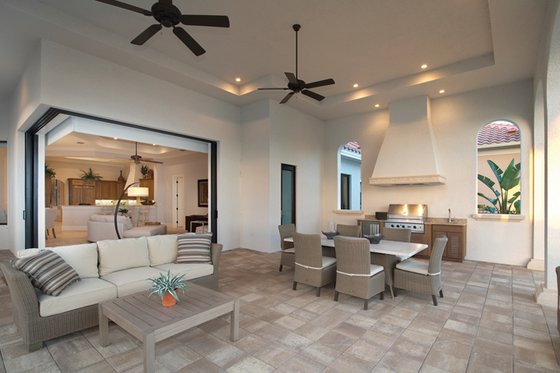 Interior - Other 3 for Mediterranean House Plan #930-447 - 3 bed, 3.5 bath