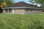 Adobe / Southwestern Style House Plan - 3 Beds 2 Baths 1540 Sq/Ft Plan #1061-19 