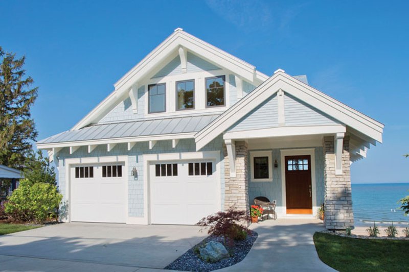 Home Plan - Exterior - Front Elevation 2 for Craftsman House Plan #928-268 - 3 bed, 3.5 bath