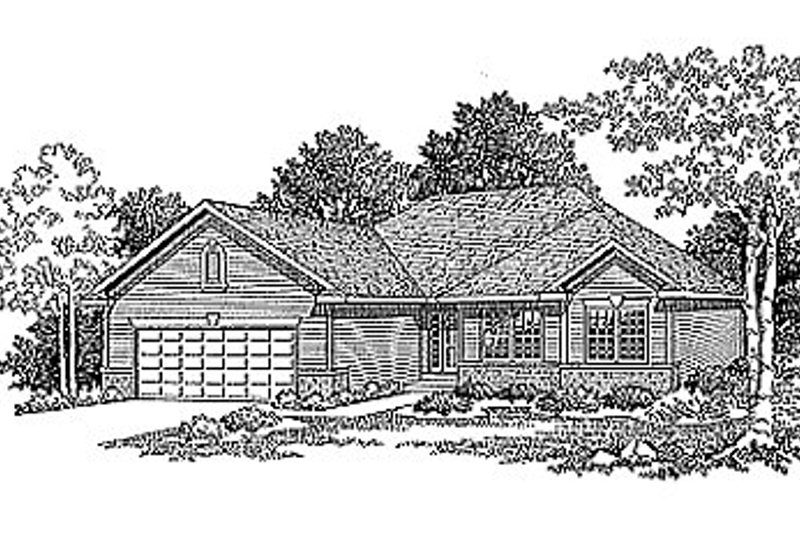 Home Plan - Traditional Exterior - Front Elevation Plan #70-151