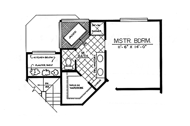 House Blueprint - Floor Plan - Other Floor for Traditional House Plan #303-468 - 3 bed, 3 bath