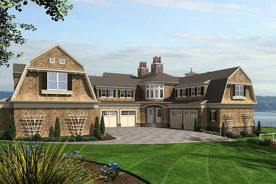 Exterior - Other Elevation for Craftsman House Plan #132-565 - 5 bed, 5 bath