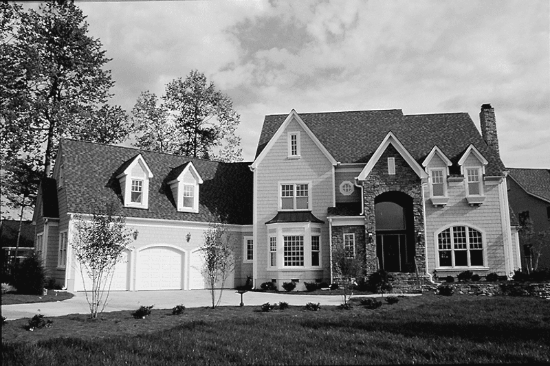Dream House Plan - Exterior - Front Elevation 3 for Country House Plan #453-250 - 5 bed, 4 bath