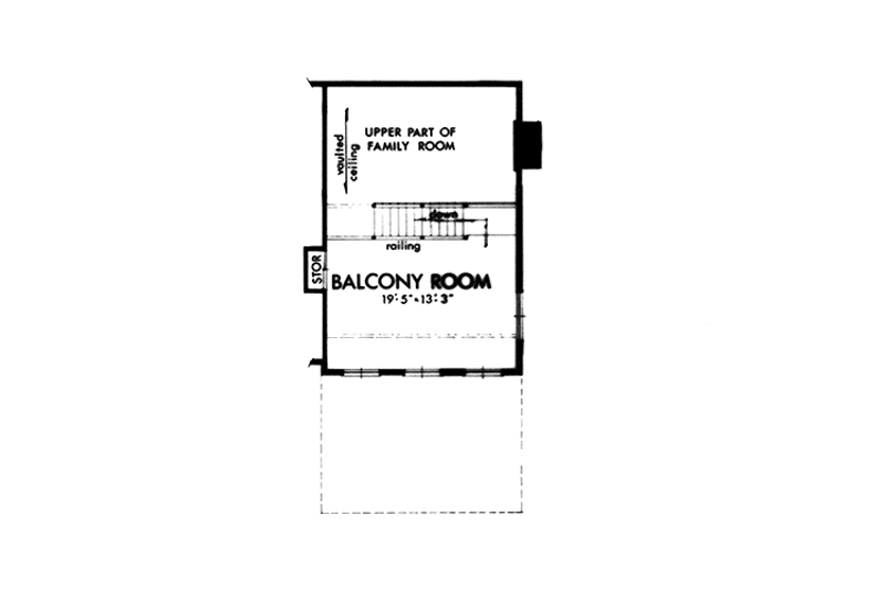 House Design - Floor Plan - Upper Floor for Prairie House Plan #320-1292 - 3 bed, 2.5 bath
