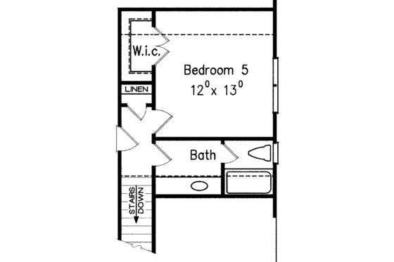 Floor Plan - Other Floor for European House Plan #927-401 - 4 bed, 3.5 bath