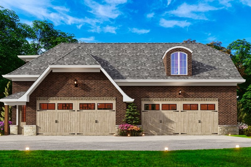 Home Plan - Modern Exterior - Front Elevation Plan #54-593