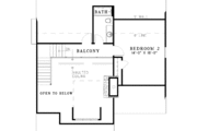 Country Style House Plan - 2 Beds 2 Baths 1542 Sq/Ft Plan #17-3089 