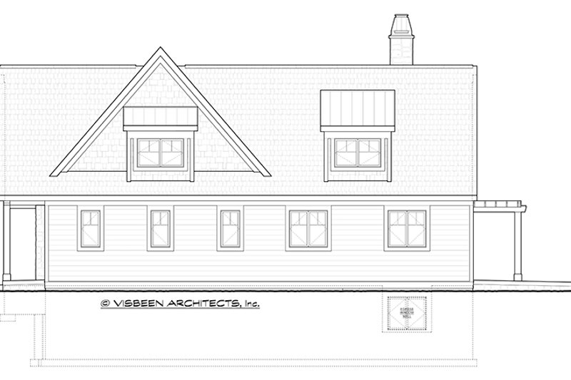 Home Plan - Exterior - Other Elevation for Craftsman House Plan #928-228 - 4 bed, 4 bath