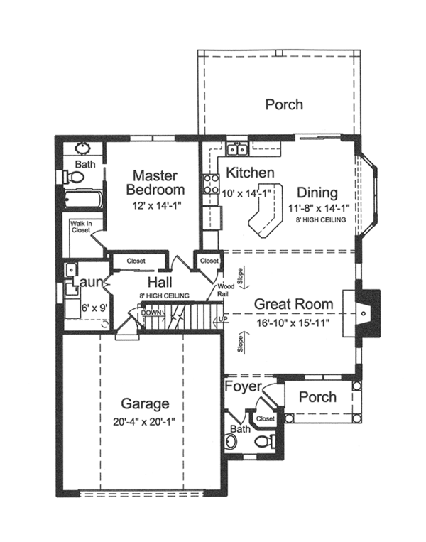 Home Plan - Colonial Floor Plan - Other Floor Plan #46-843