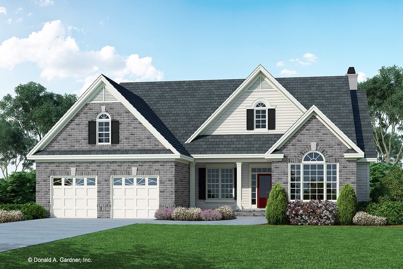 Home Plan - Traditional Exterior - Front Elevation Plan #929-882