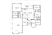 Country Style House Plan - 4 Beds 3 Baths 3022 Sq/Ft Plan #17-3340 