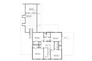 Classical Style House Plan - 5 Beds 3.5 Baths 3394 Sq/Ft Plan #17-2618 