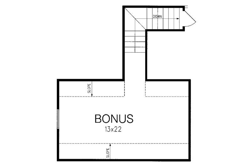 Home Plan - Floor Plan - Other Floor for Country House Plan #15-314 - 3 bed, 2 bath