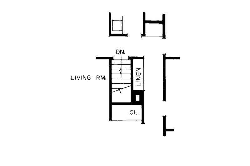Home Plan - Floor Plan - Other Floor for Country House Plan #72-568 - 3 bed, 2.5 bath