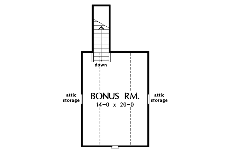 Dream House Plan - Floor Plan - Other Floor 1 for Country House Plan #929-700 - 3 bed, 2 bath