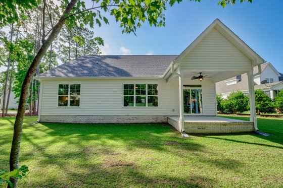Exterior - Rear Elevation for Cottage House Plan #20-2315 - 4 bed, 3 bath