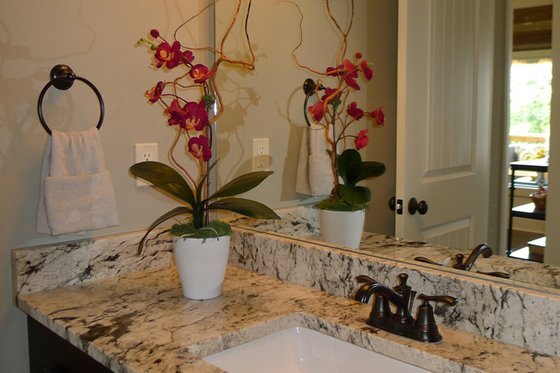 Interior - Bathroom 1 for Mediterranean House Plan #20-2174 - 3 bed, 2 bath