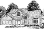 Traditional Style House Plan - 3 Beds 2.5 Baths 2316 Sq/Ft Plan #334-108 