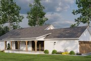 Country Style House Plan - 3 Beds 2 Baths 1800 Sq/Ft Plan #17-2612 