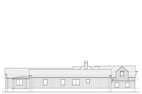 Exterior - Other Elevation for Farmhouse House Plan #938-105 - 4 bed, 6 bath