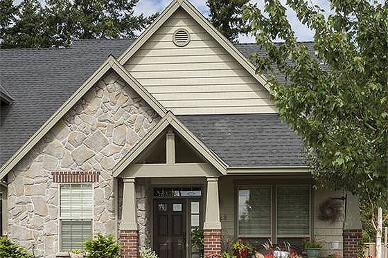 Front View - 2300 square foot Traditional home
