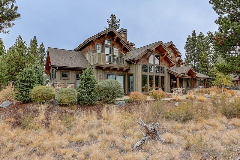 Architectural House Design - Exterior - Rear Elevation 2 for Craftsman House Plan #892-27 - 5 bed, 5.5 bath