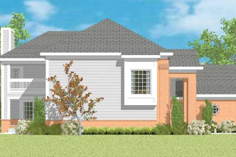 Dream House Plan - Exterior - Other Elevation for Traditional House Plan #72-1094 - 2 bed, 2.5 bath