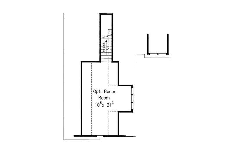 House Blueprint - Floor Plan - Other Floor for Country House Plan #927-933 - 3 bed, 2 bath