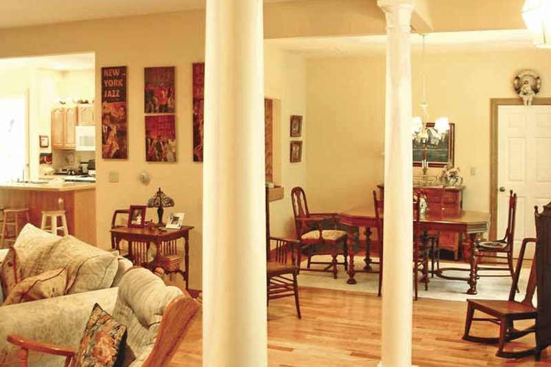 Architectural House Design - Interior - Family Room for Country House Plan #314-220 - 3 bed, 2 bath