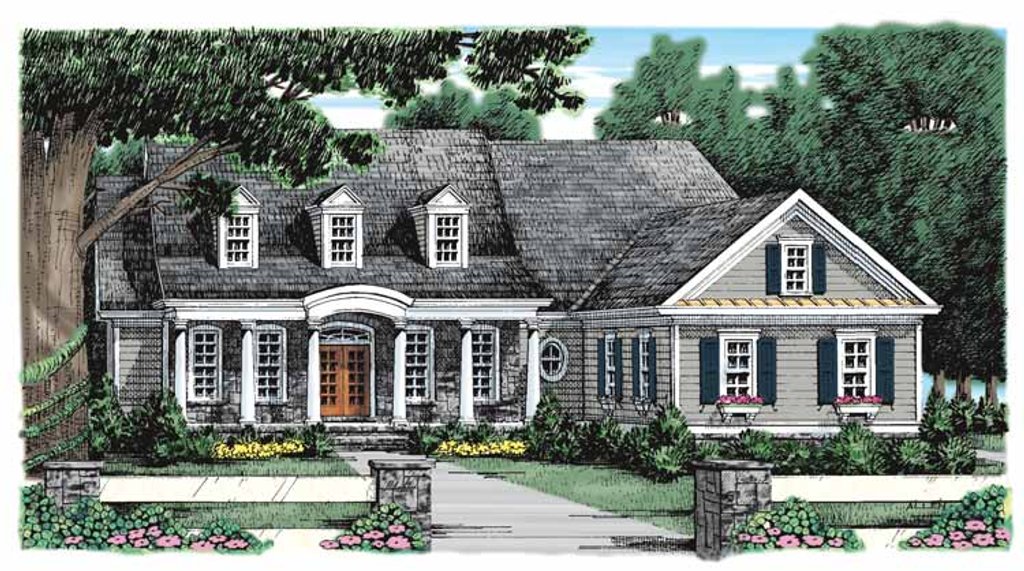 Federal House Layout Federal Style House Plans