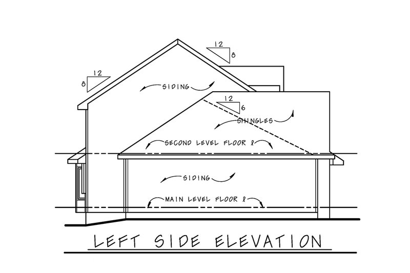 Home Plan - Exterior - Other Elevation for Craftsman House Plan #20-2416 - 3 bed, 2.5 bath