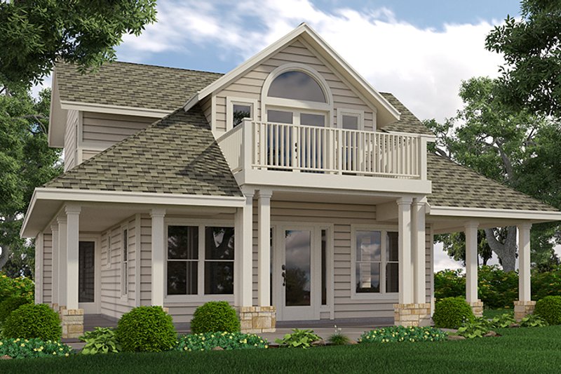 Dream House Plan - Exterior - Front Elevation 4 for Country House Plan #472-396 - 3 bed, 2.5 bath