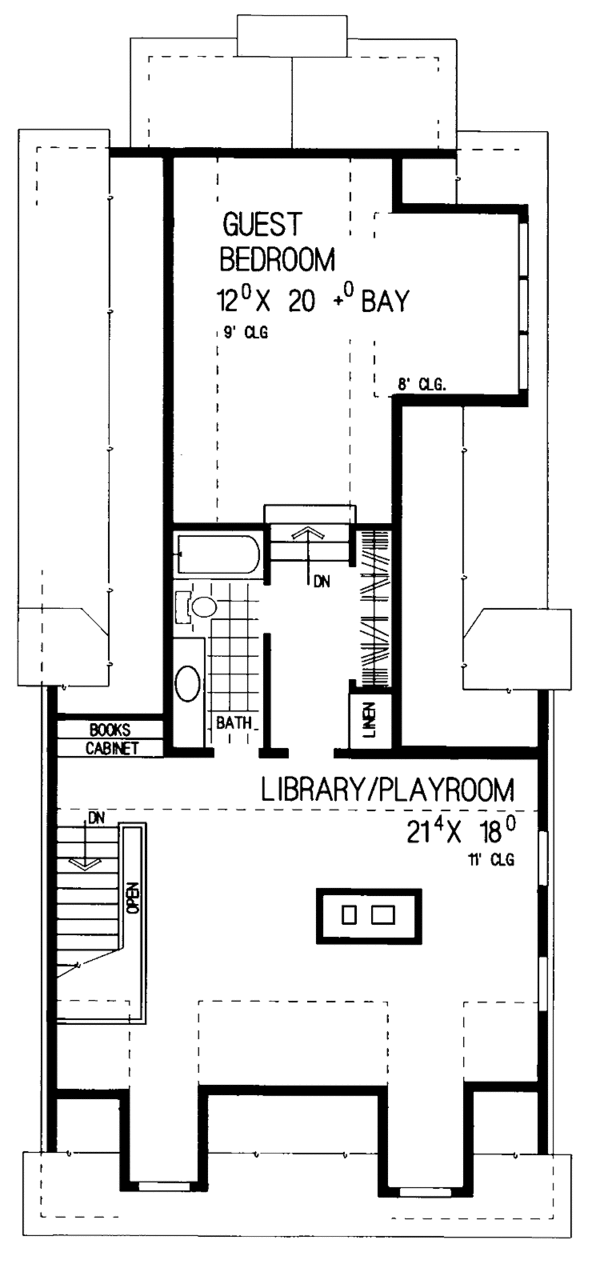 Home Plan - Classical Floor Plan - Other Floor Plan #72-970