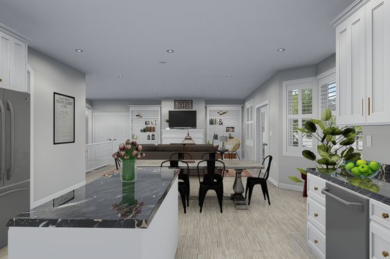 Interior - Kitchen 1 for Farmhouse House Plan #1060-47 - 3 bed, 2.5 bath