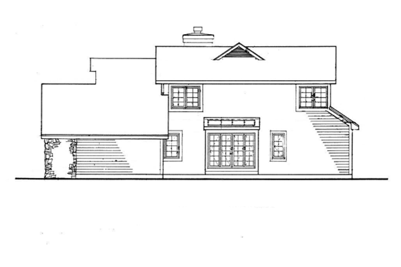 Home Plan - Exterior - Other Elevation for Craftsman House Plan #320-565 - 3 bed, 2.5 bath