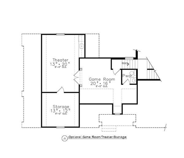 House Plan Design - Colonial Floor Plan - Other Floor Plan #417-812