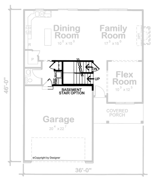 Traditional Floor Plan - Other Floor Plan #20-2087
