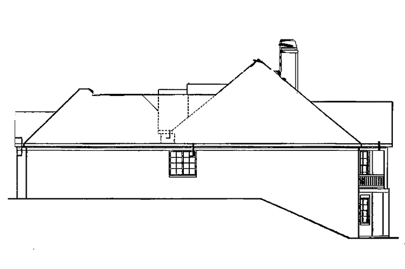 Home Plan - Exterior - Other Elevation for Country House Plan #927-440 - 4 bed, 3.5 bath