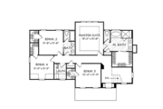 Country Style House Plan - 4 Beds 2.5 Baths 2066 Sq/Ft Plan #927-946 