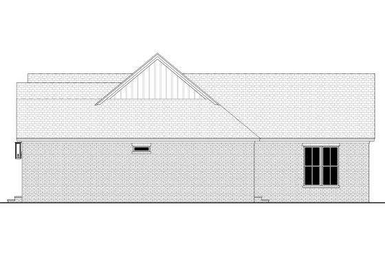 Exterior - Other Elevation 1 for Farmhouse House Plan #430-361 - 3 bed, 2.5 bath