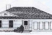 Traditional Style House Plan - 3 Beds 2 Baths 1235 Sq/Ft Plan #310-886 