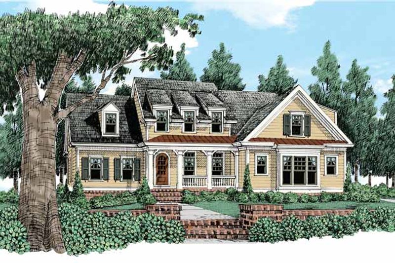Dream House Plan - Bungalow Exterior - Front Elevation Plan #927-419
