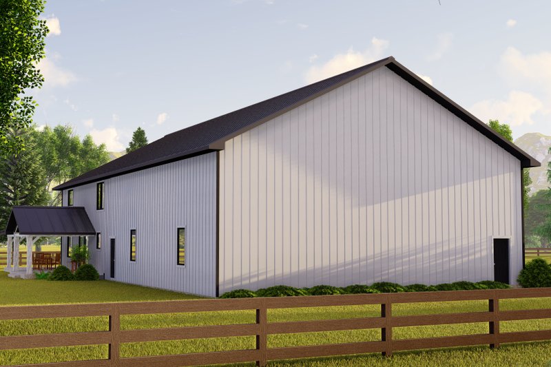 House Blueprint - Exterior - Other Elevation for Barndominium House Plan #1064-450 - 4 bed, 3.5 bath